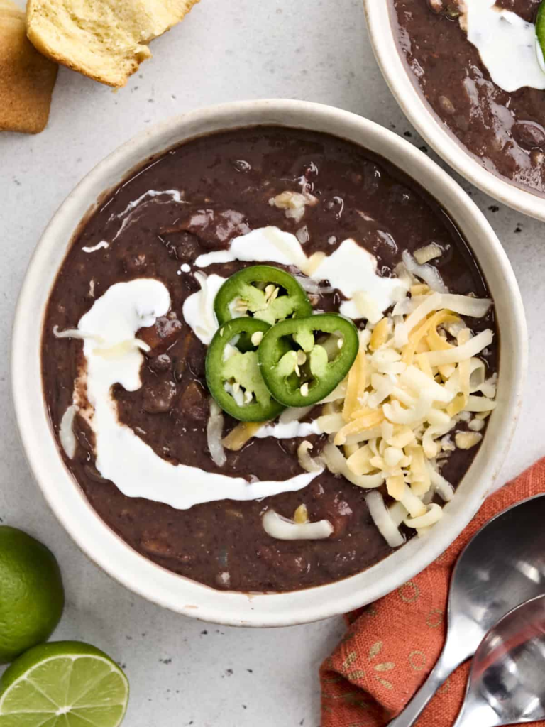 Smoky Black Bean Soup
