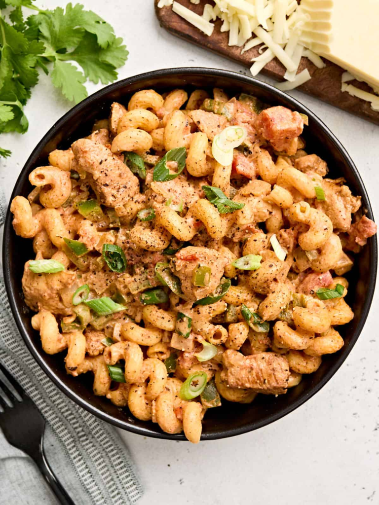 Creamy Chicken Fajita Pasta