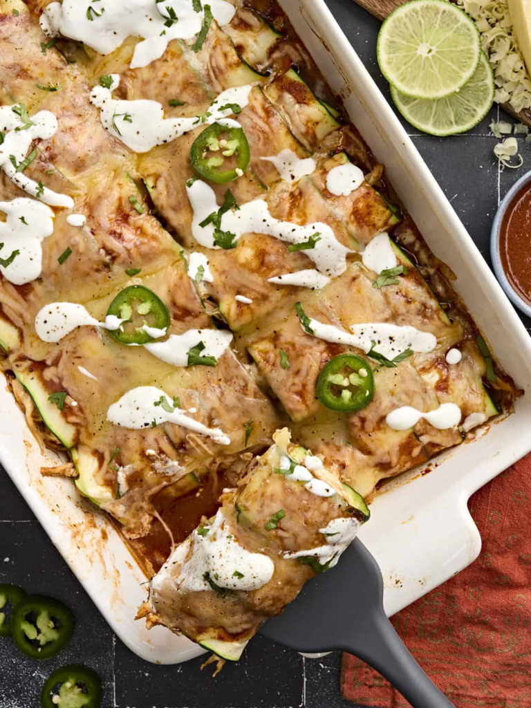 Zucchini Enchiladas