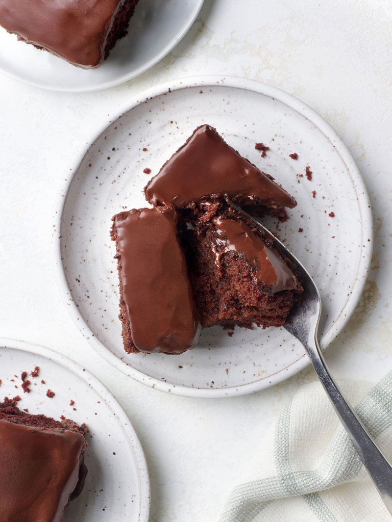 Chocolate Depression Cake (egg-free, dairy-free)