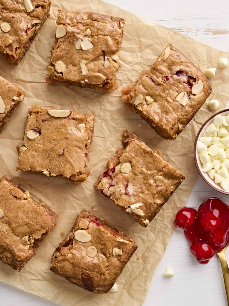 Cherry Blondies