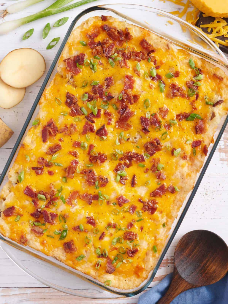 Twice Baked Potato Casserole