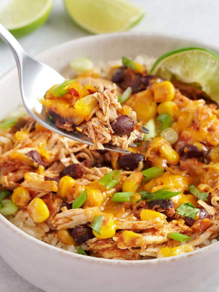 Chicken Bowls with Tacos